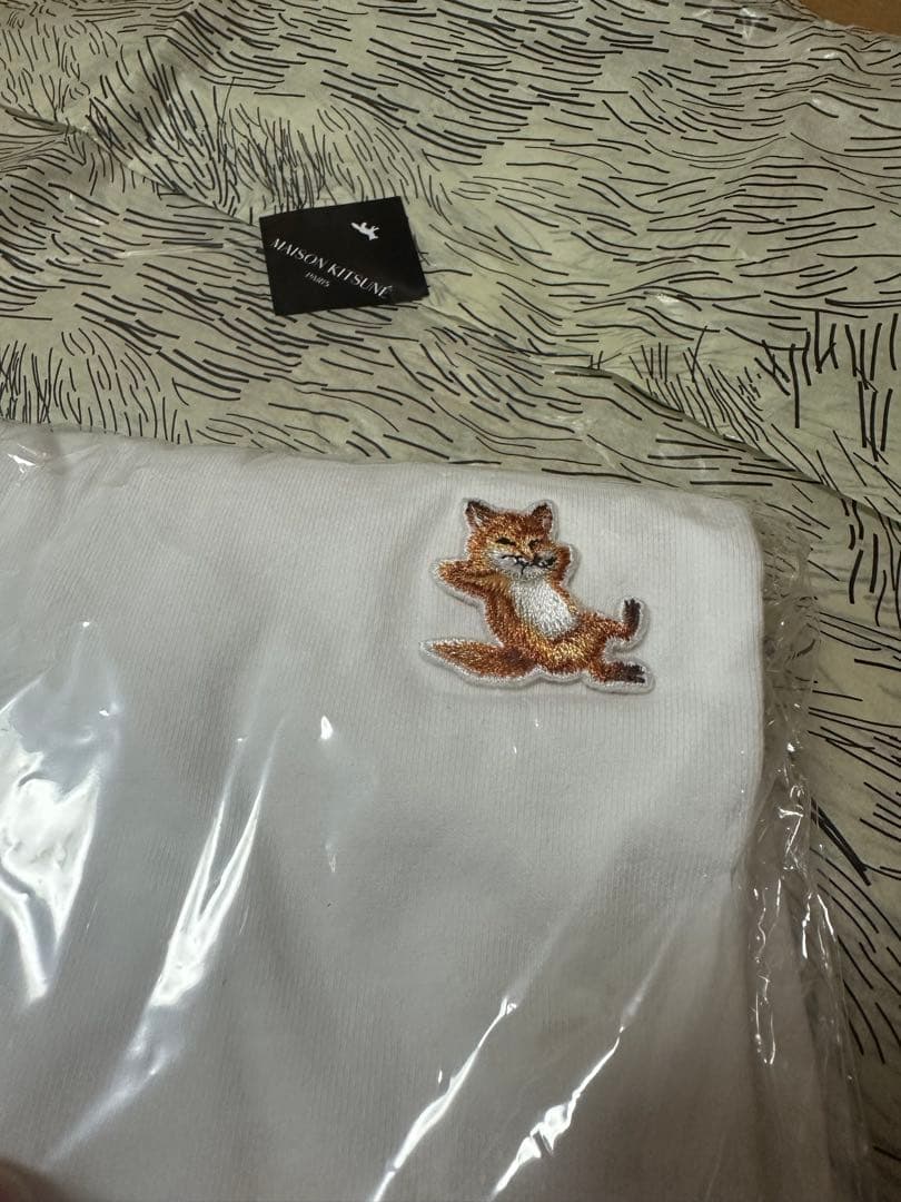 MAISON KITSUNÉ ホワイト Tシャツ
