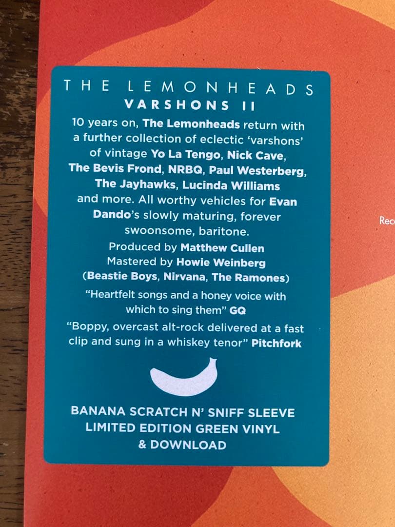 ◾️USオリジナル盤■THE LEMONHEADS / ザ・レモンヘッズ■Var