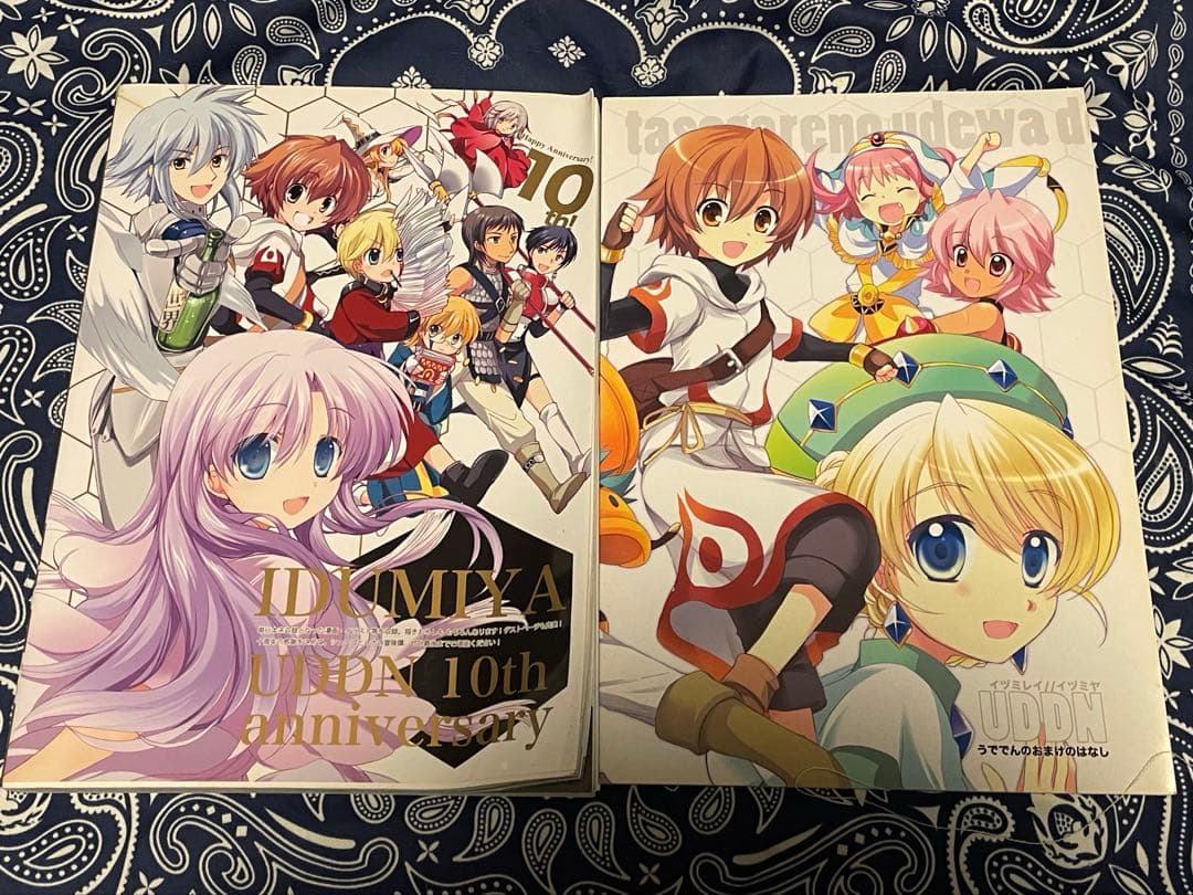 同人誌　//花の狼と呪紋使い　うででんcomplete book
