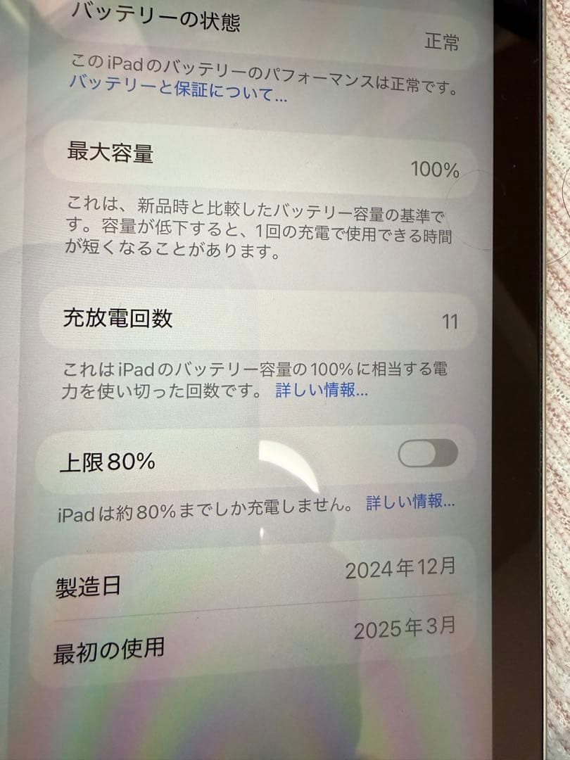 Apple iPad mini (A17 Pro) シルバー