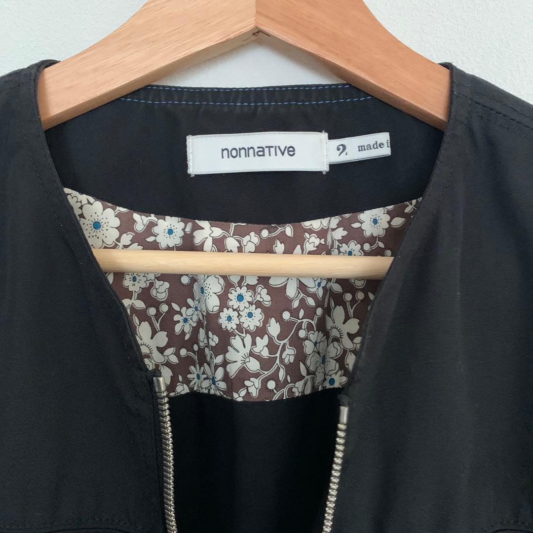 【値下げ】nonnative ブラック ジャケット サイズ2