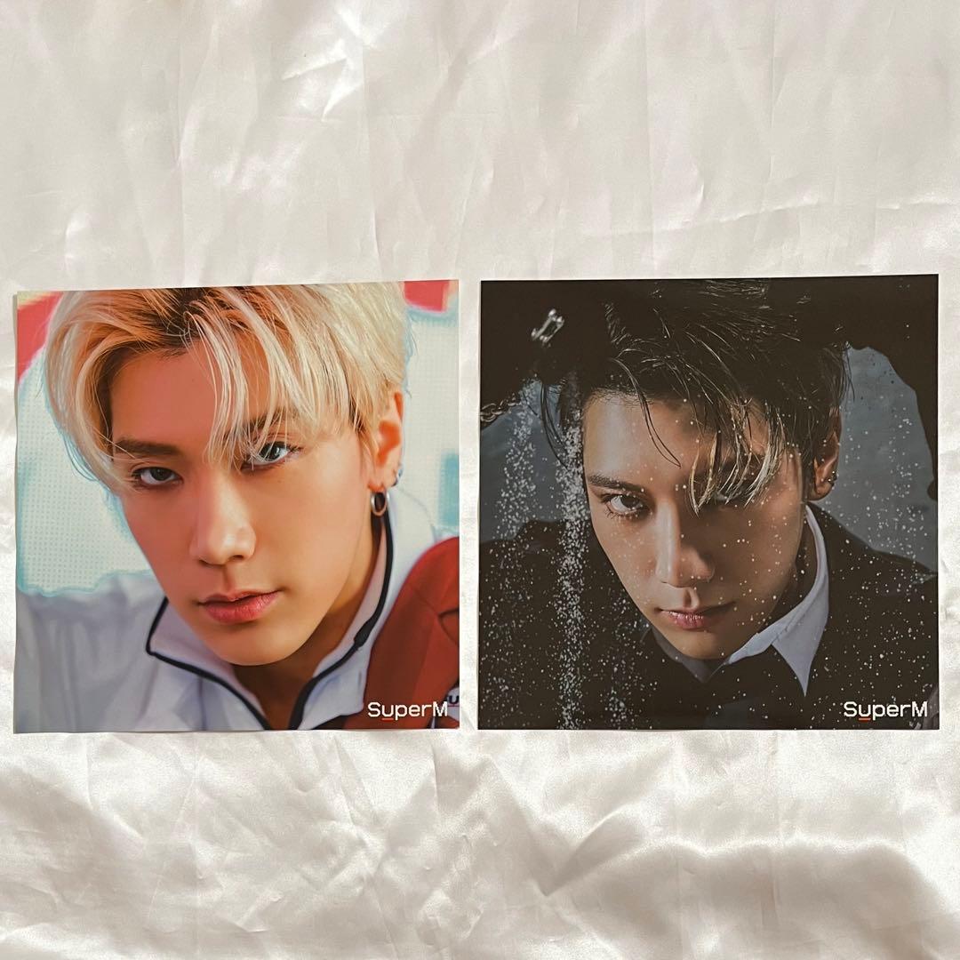 SuperM テン(WayV)TEN LPポスター 直筆サイン入り