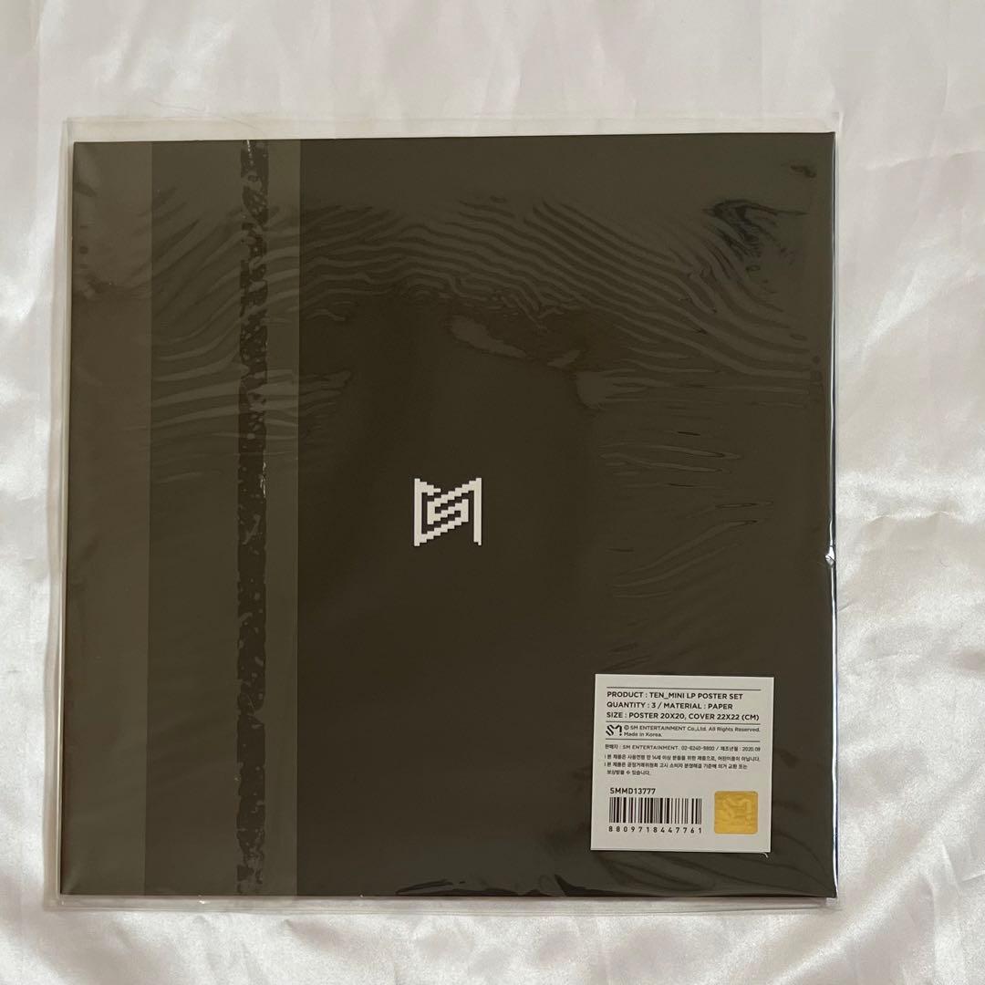 SuperM テン(WayV)TEN LPポスター 直筆サイン入り
