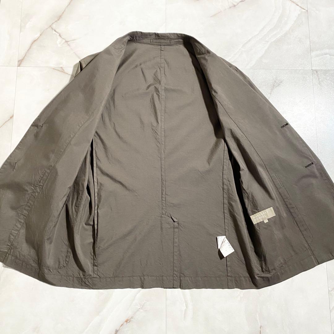 T18912 美品 マーガレットハウエル 20SS 綿絹ポプリンセットアップL