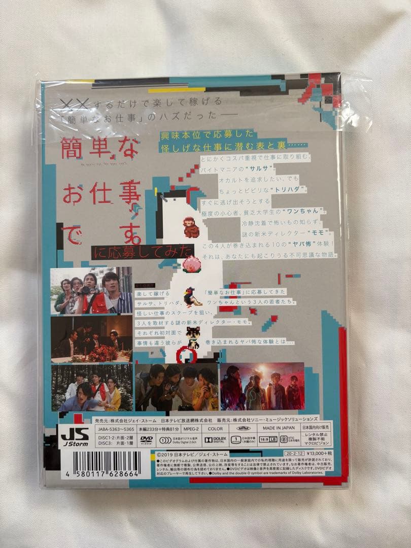 【特典付き】「簡単なお仕事です。に応募してみた」 DVD 3枚組