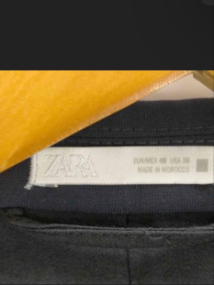 ザラ ZARA ダブルブレスト仕様ボタンブレザー メンズ US：38