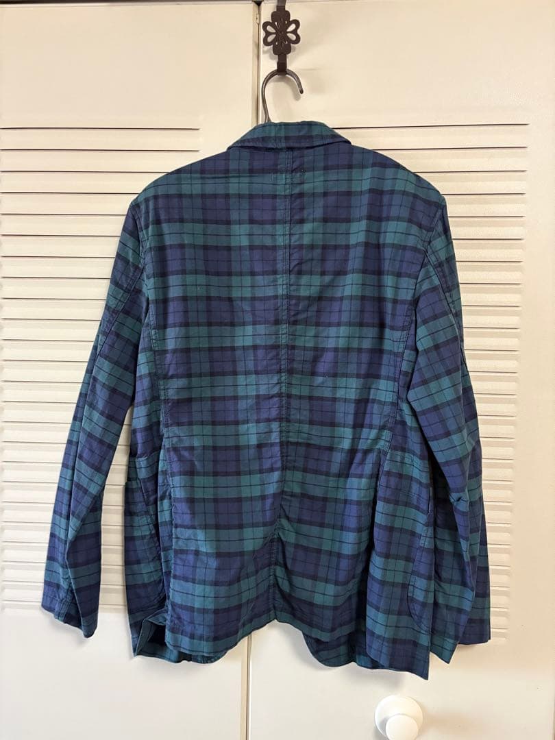 ENGINEERED GARMENTS チェック柄テーラードジャケット S