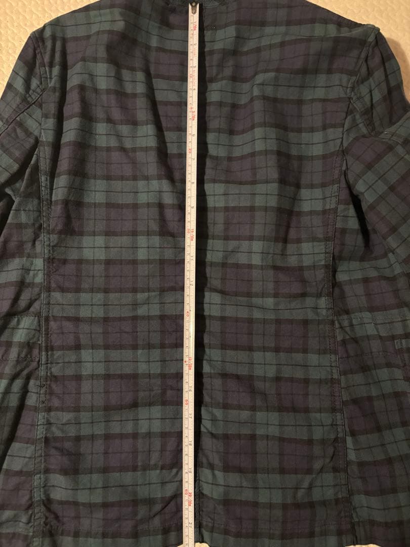 ENGINEERED GARMENTS チェック柄テーラードジャケット S