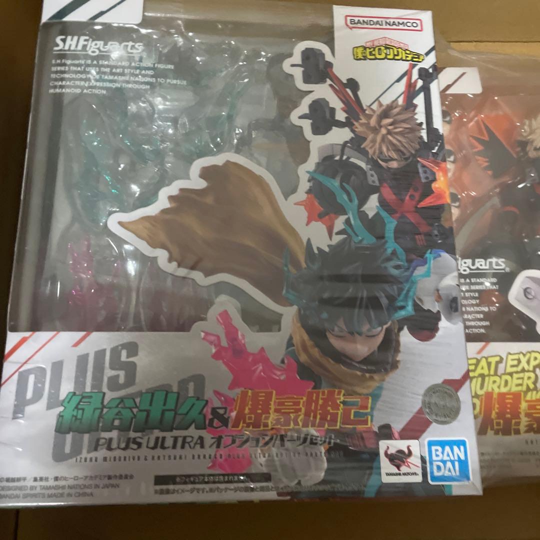 【未開封】S.H.Figuarts 爆豪勝己・PUオプションパーツセット
