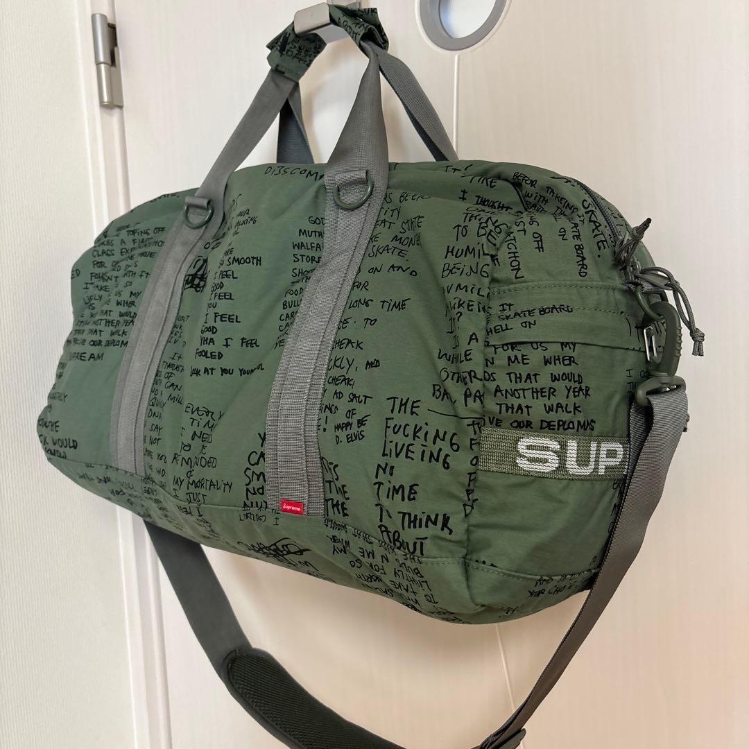 バッグ Supreme Field Duffle Bag \"Olive Gonz\"