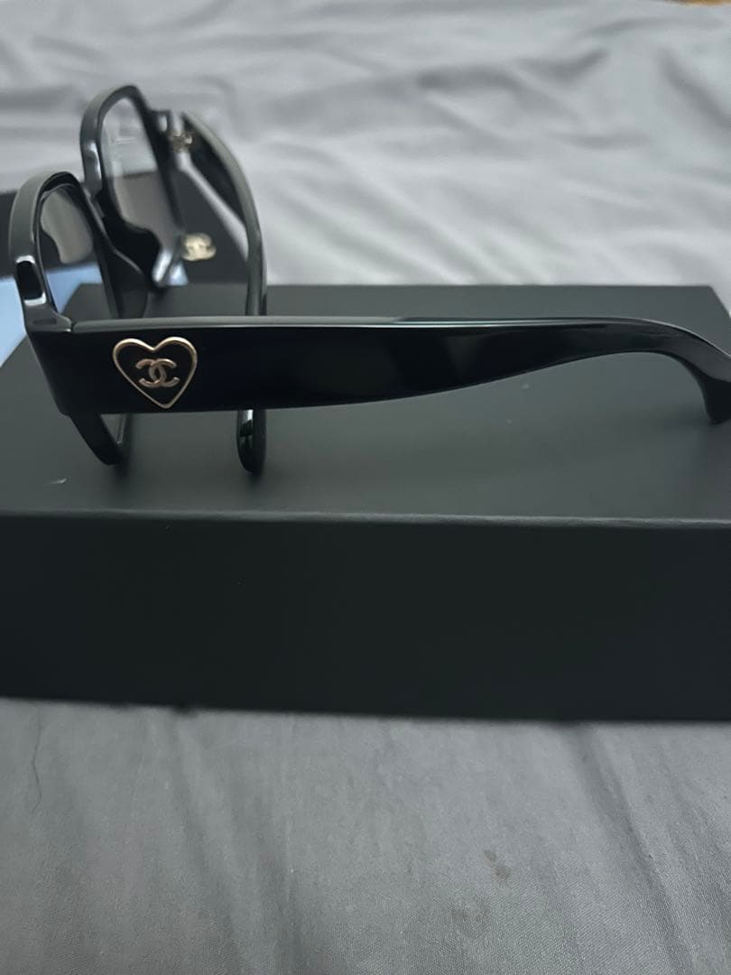 CHANEL シャネルココハート ブルーライトカットサングラス お値下げ可能⭕️