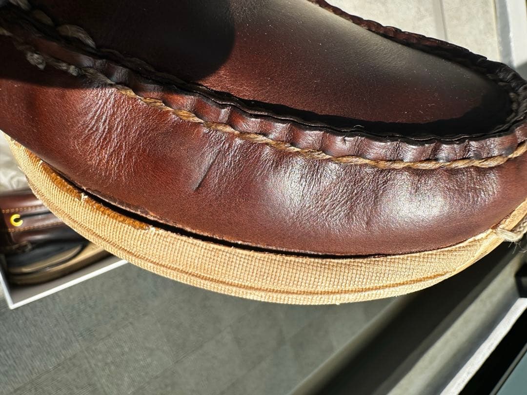 visvim デッキシューズ　サイズ9 茶