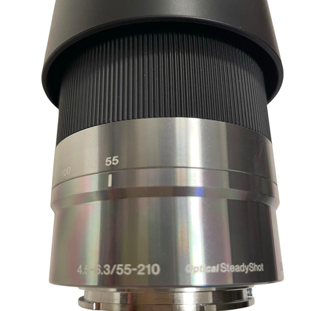 SONY E 55-210mm F4.5-6.3 OSS 望遠ズーム 美品