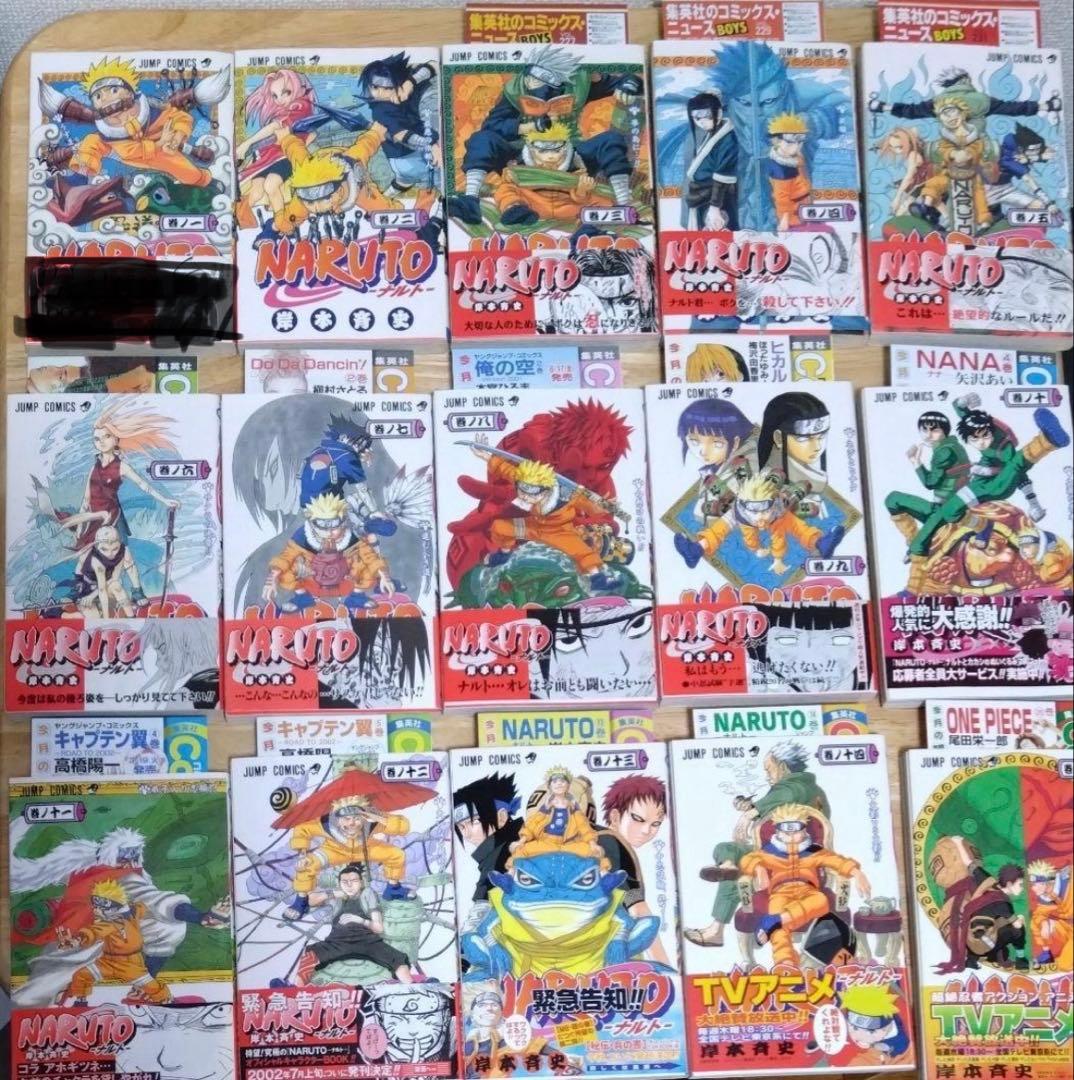 R*k様 NARUTO ナルト　全72巻セット　+α　※ほぼ初版