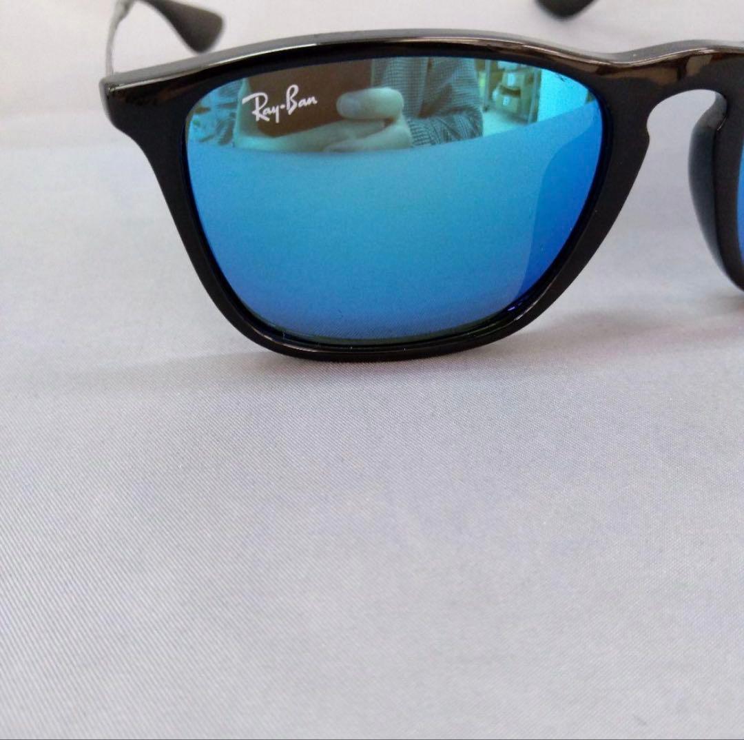 【美品】RayBan レイバン サングラス RB4187F CHRIS クリス