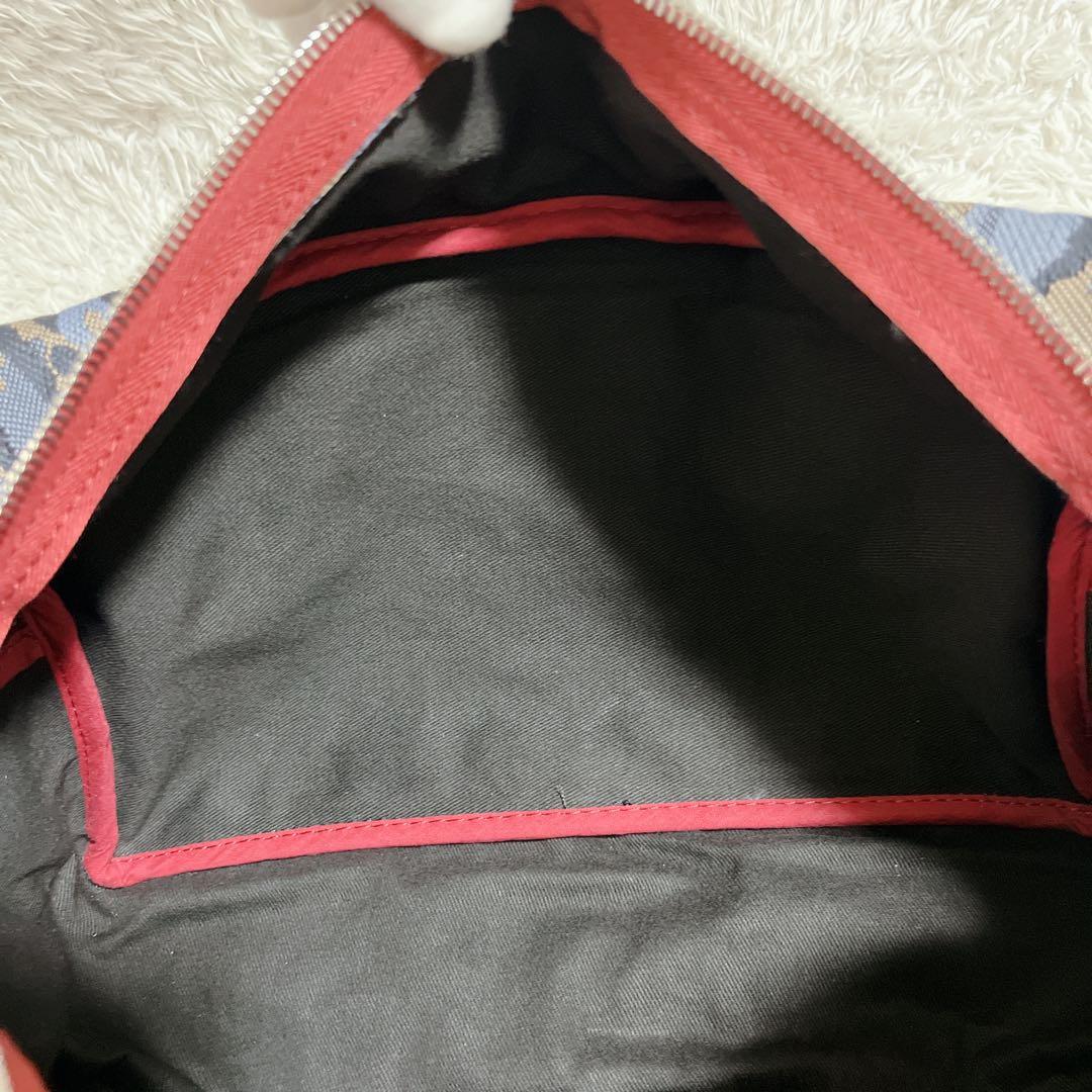 ほぼ未使用✨フランソワレニエ　ボストン型バッグ　ミニトートバッグ　カモフラ