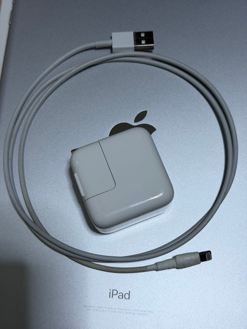 iPad 本体(第5世代)充電器・USBケーブル・ケース付き　箱あり