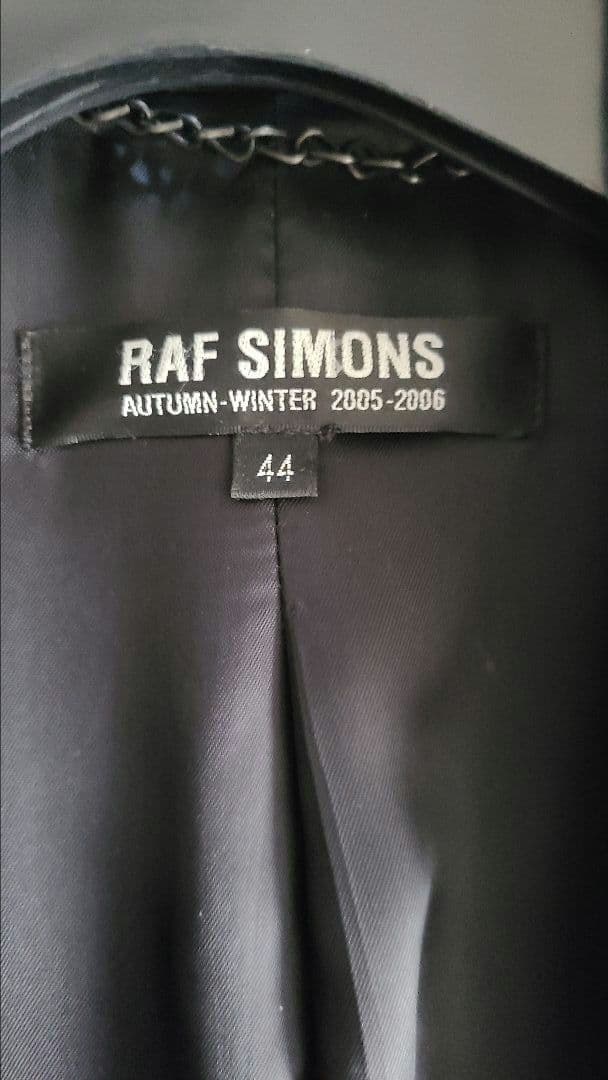 RAF SIMONS　2005AW テーラードジャケット