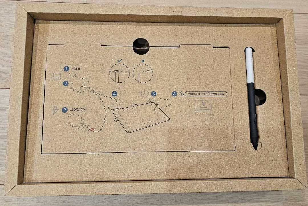 Wacom One クリエイティブペンタブレット 本体