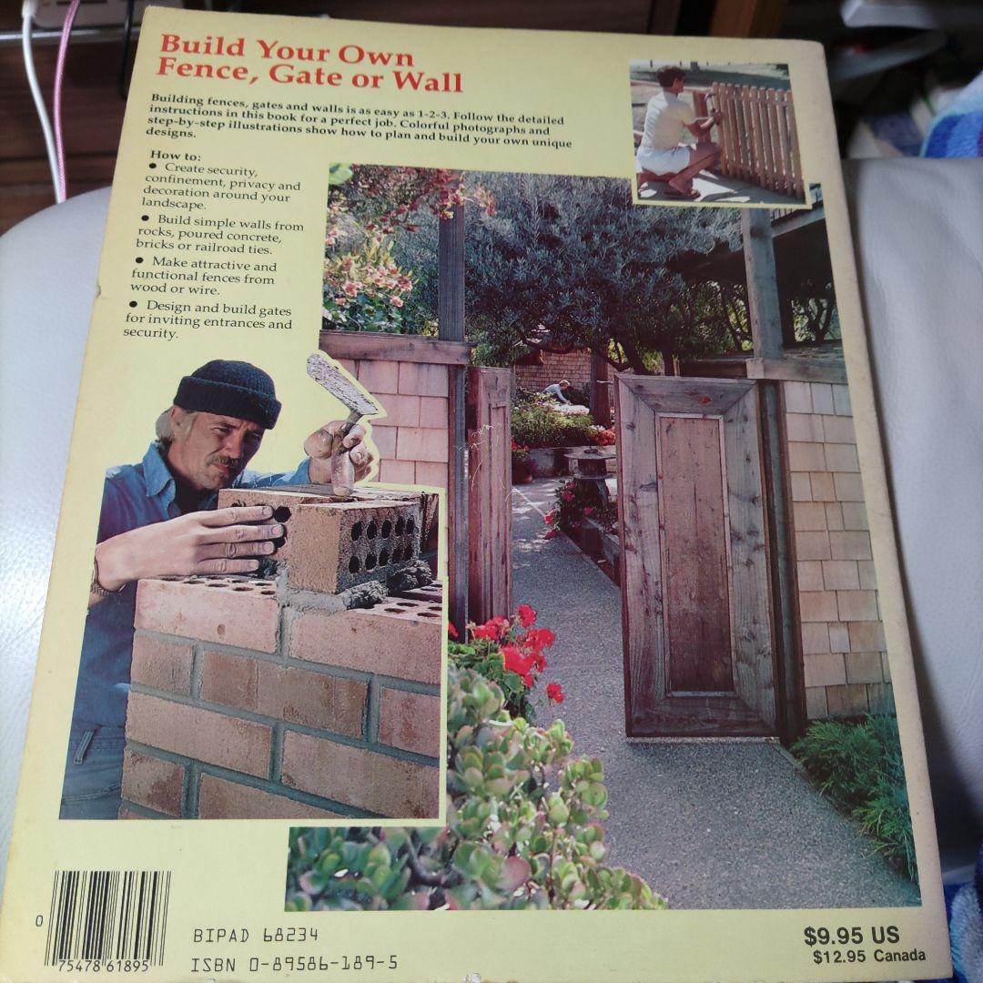 Fence,Gates＆Walls　建築　洋書　レア　希少　アンティーク