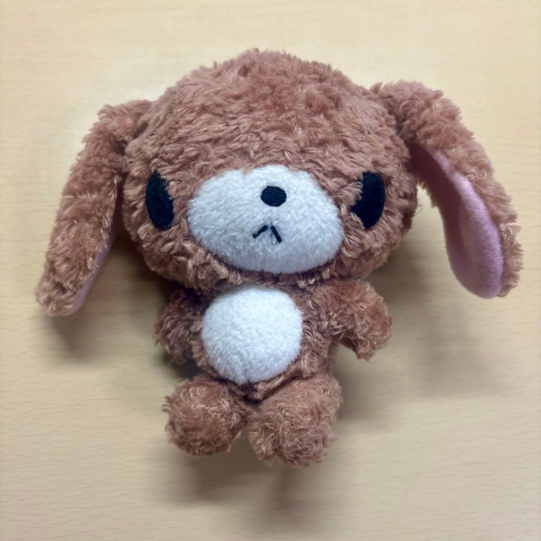 【2004,2005年レア】シュガーバニーズ　くろうさ　ぬいぐるみ（おまけ付き）