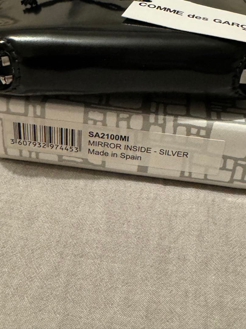 COMME des GARCONS 折り財布 ブラック