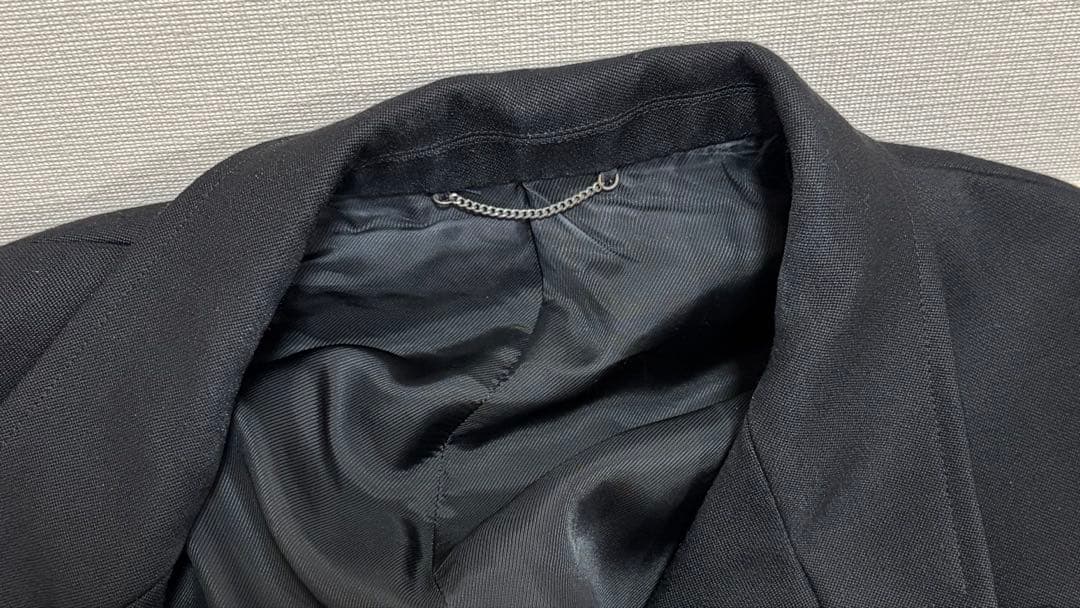 サリバン 20SS WOOL DOUBLE ZIPPED JACKET 46