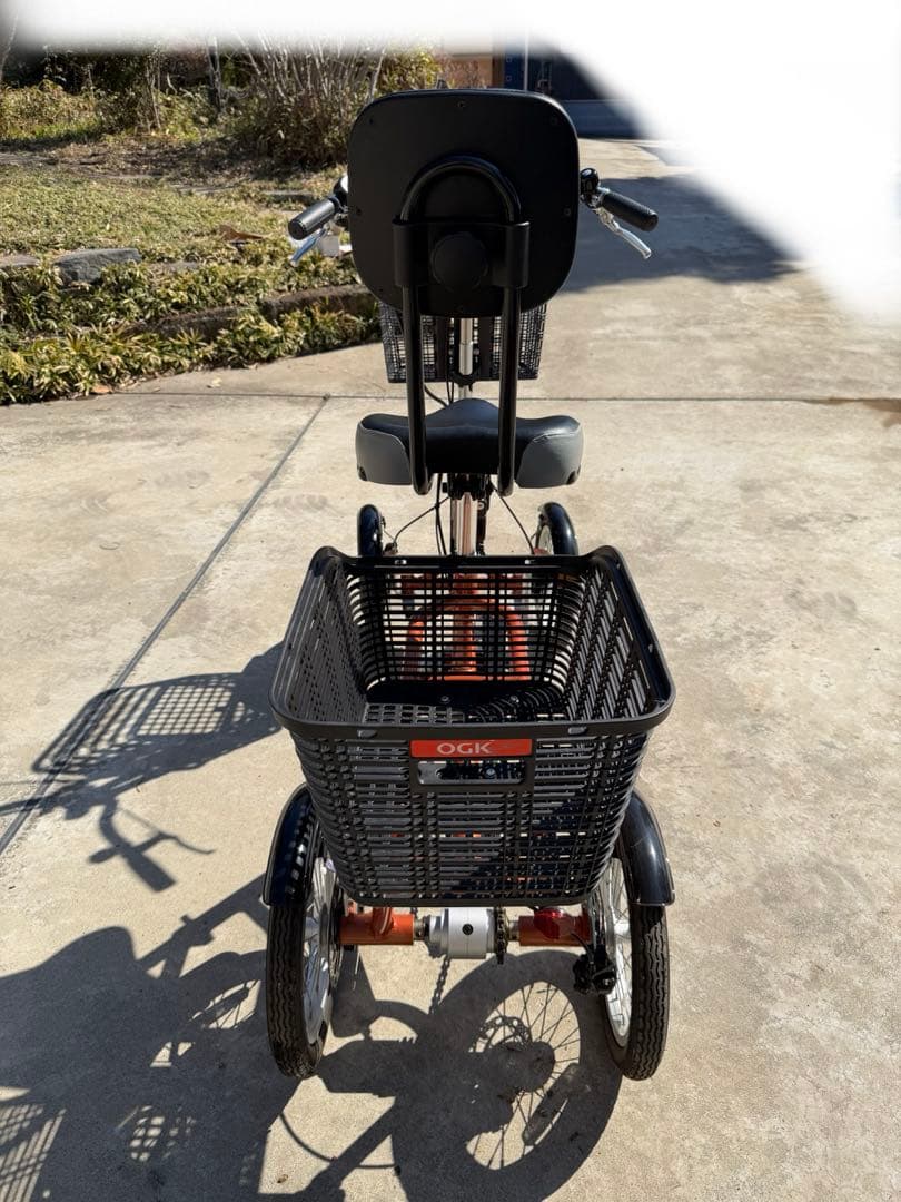 KENHYAKUN 電動アシスト三輪車 オレンジ