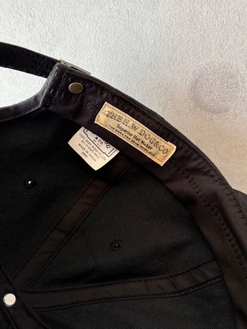 THE H.W. DOG&CO. キャップ CL COMBI CAP