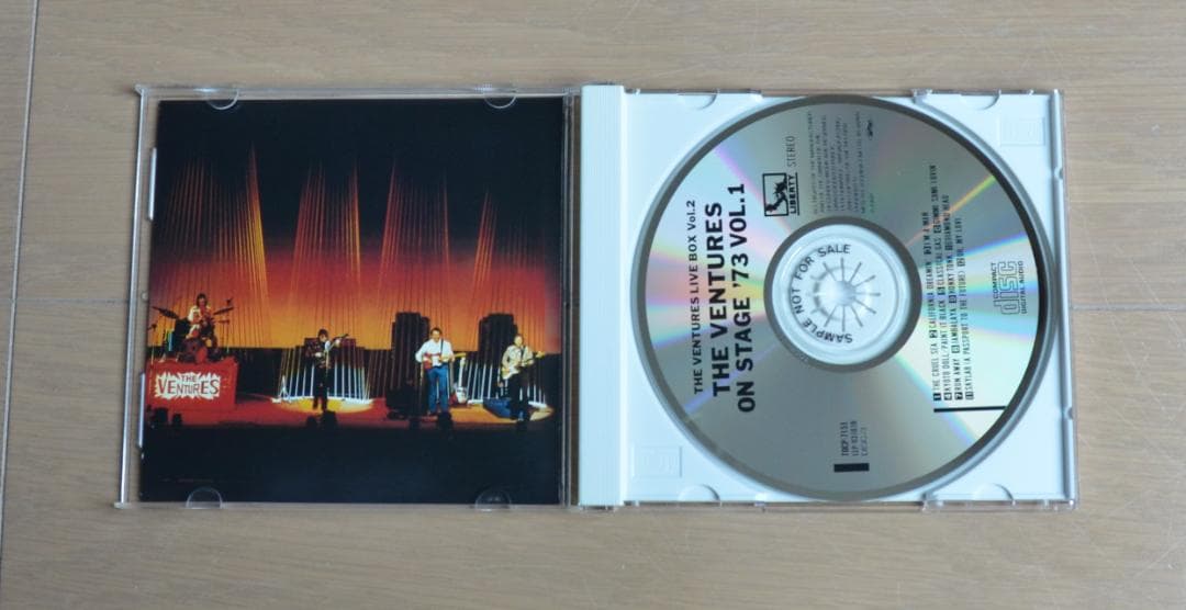 ザ・ベンチャーズ / ライブボックスVol.2（見本品）