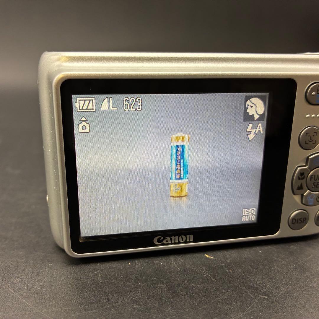 【動作OK】Canon PowerShot A3100 IS シルバー　コンデジ