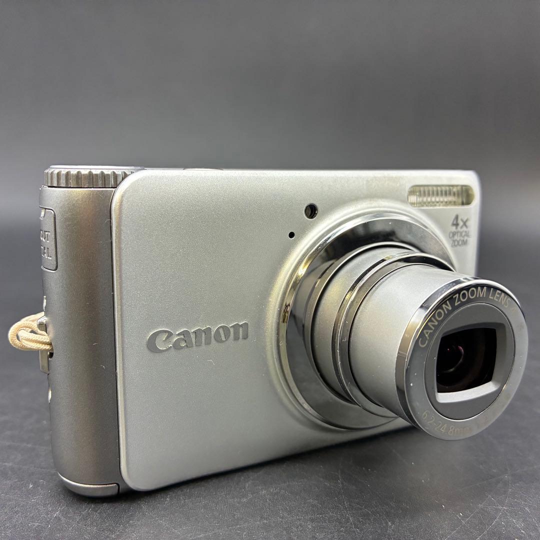 【動作OK】Canon PowerShot A3100 IS シルバー　コンデジ
