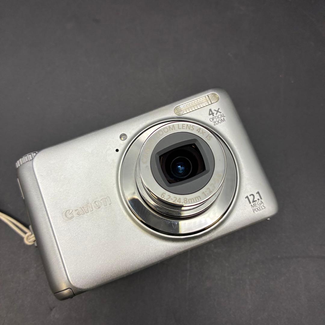 【動作OK】Canon PowerShot A3100 IS シルバー　コンデジ