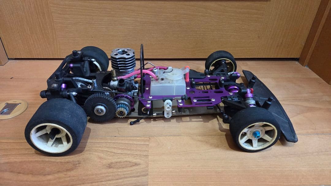ラジコン エンジンカー 無限精機 K2-X495 エンジン始動確認済み