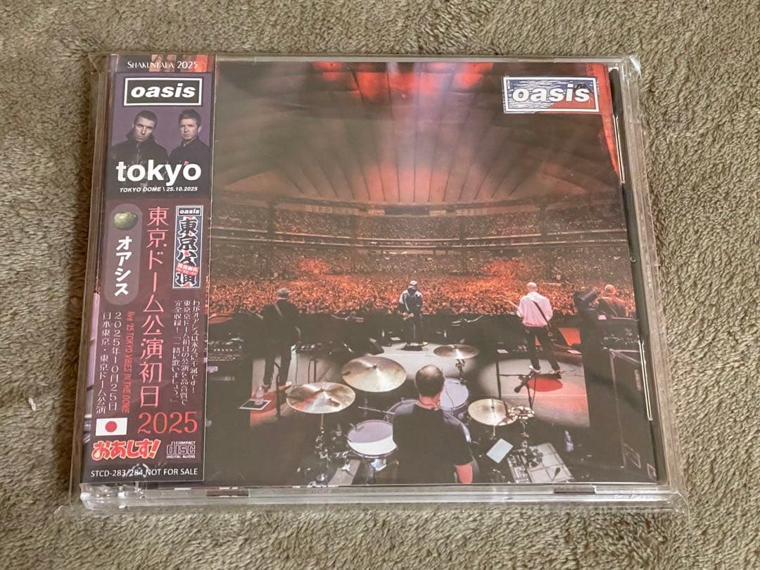 Oasis live'25 TOKYO DOME 2DAYS 2枚セット