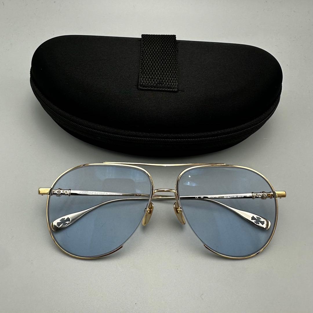CHROME HEARTS STEPPIN' BLU サングラス 登坂着