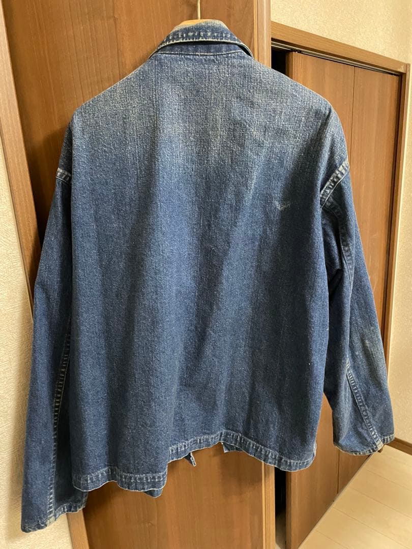 完売品A.PRESSEアプレッセUS NAVY Denim Jacket M〜L