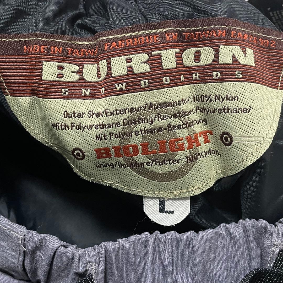 BURTON /バートン メンズ スノーボードパンツ 薄紫 L c079