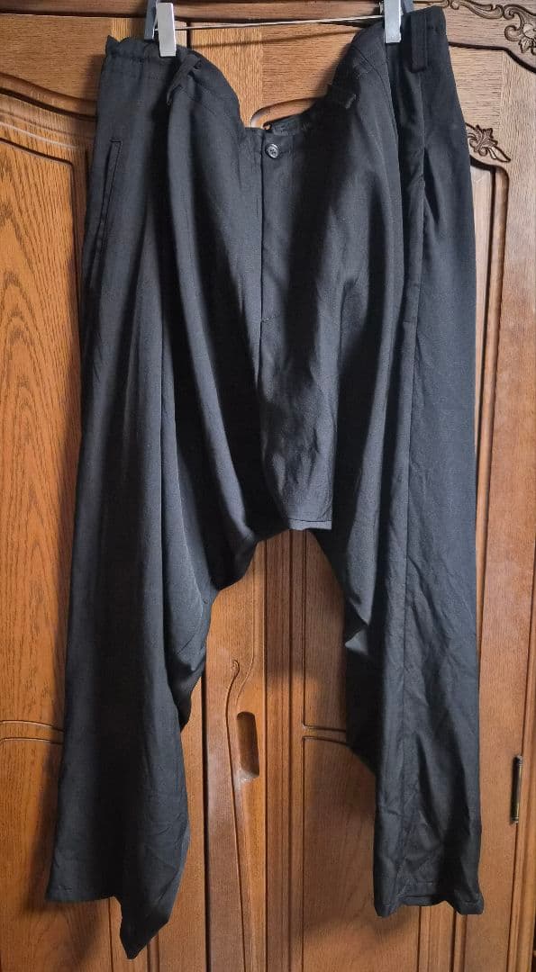 yohji yamamoto pour homme 23aw内股ドレープパンツ