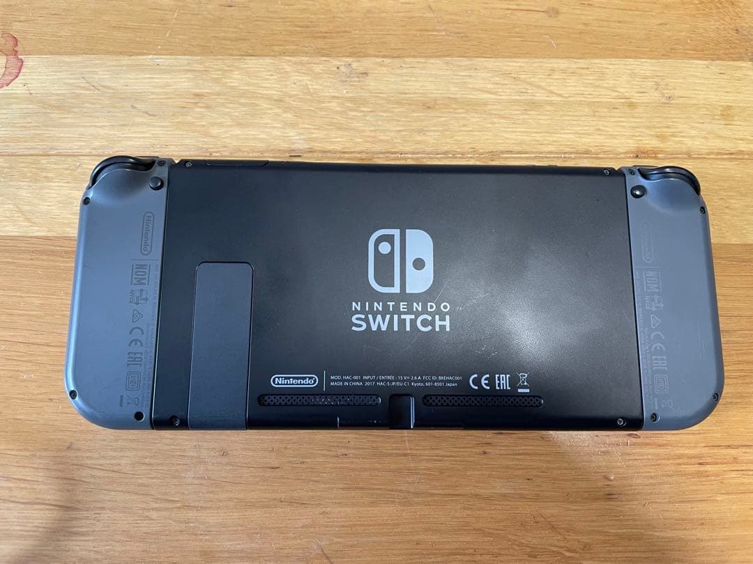 Nintendo Switch 本体 グレー、付属品完備、動作確認済み