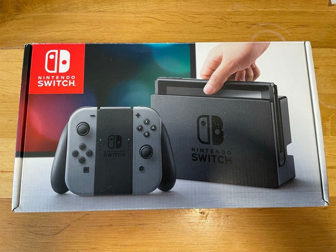 Nintendo Switch 本体 グレー、付属品完備、動作確認済み