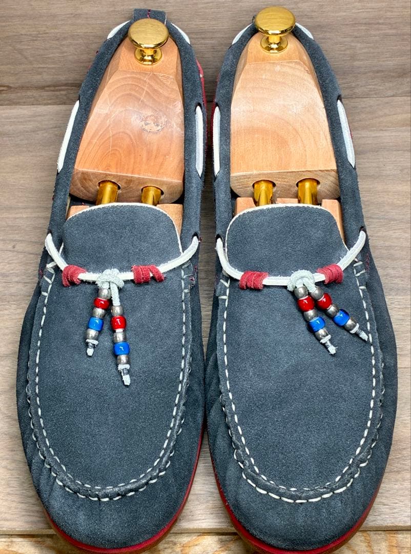 【美品】アルフレッドバニスター デッキシューズ スエード 28cm サイズ44