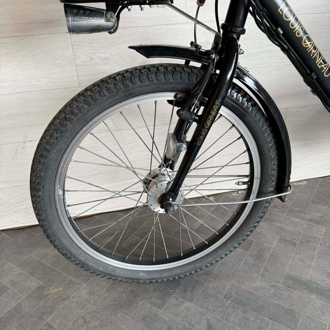 電動アシスト自転車 ブラック バスケット付き