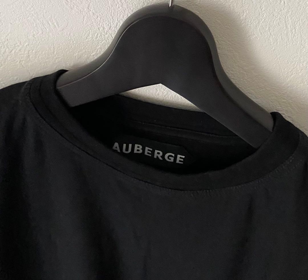 【未使用】AUBERGE オーベルジュ　Tシャツ　ブラック　黒　42 ビームス