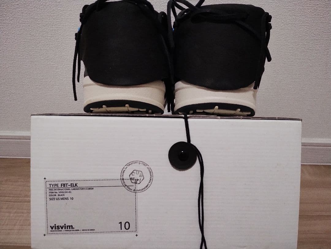 [未使用] VISVIM FBT ELK BLACK DEAD STOCK