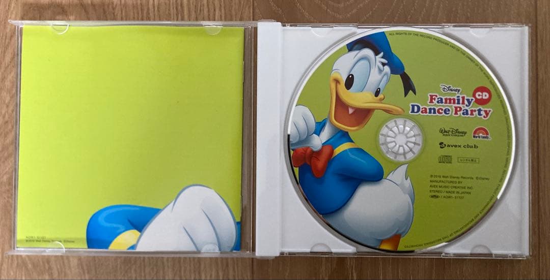 【DWE】Family Dance Party Disney DVD +CD