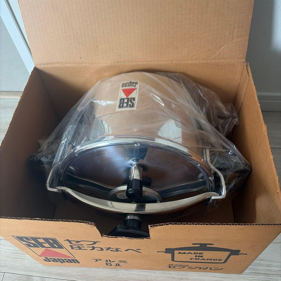 新品未使用 セブ SEB 圧力鍋 6L