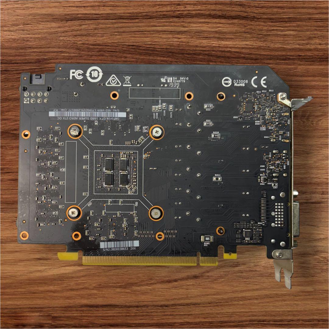 【少し訳あり動作品】MSI GTX1660Super aero itx