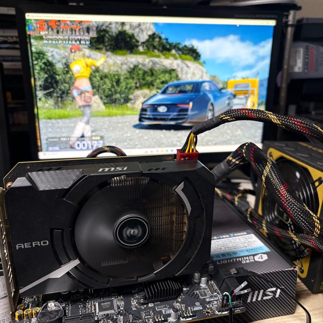【少し訳あり動作品】MSI GTX1660Super aero itx
