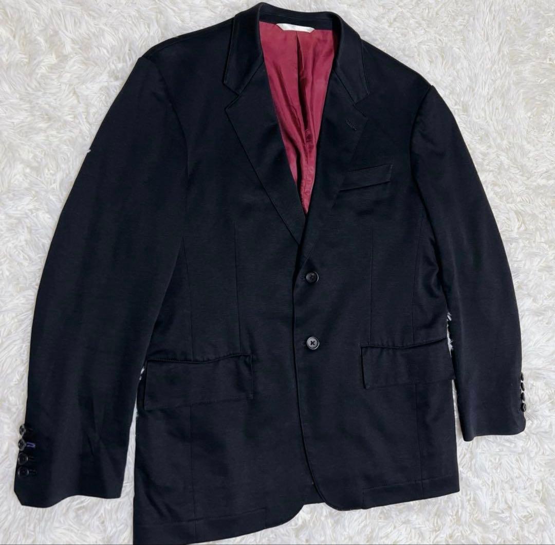 PaulSmith ポールスミス　テーラードジャケット　花柄　ブラック　L 美品